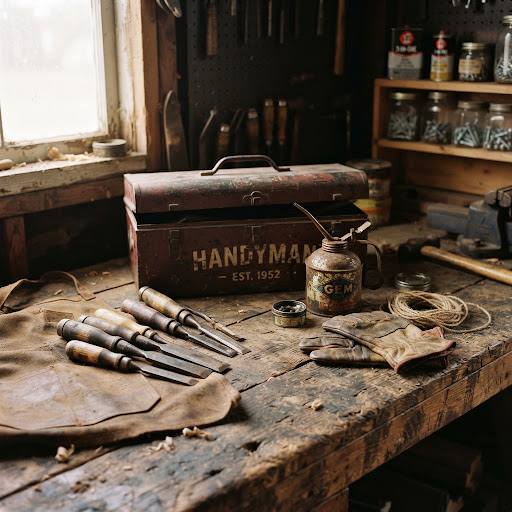 Handyman's garage treasures