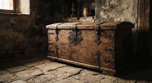 Oak chest